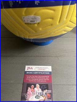 Jason Sudeikis Signed Soccer Ball Ted Lasso Star Rare Jsa Coa