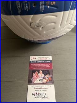 Jason Sudeikis Signed Soccer Ball Ted Lasso Star Rare Jsa Coa