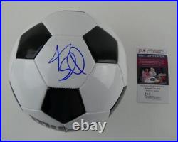 Jason Sudeikis Ted Lasso Signed Wilson Soccer Ball Futbol Autographed JSA COA Jason Sudeikis Ted Lasso Signed Wilson Soccer Ball Futbol Autographed JSA COA