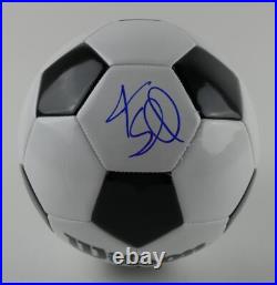 Jason Sudeikis Ted Lasso Signed Wilson Soccer Ball Futbol Autographed JSA COA Jason Sudeikis Ted Lasso Signed Wilson Soccer Ball Futbol Autographed JSA COA