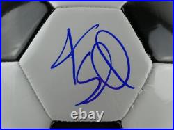Jason Sudeikis Ted Lasso Signed Wilson Soccer Ball Futbol Autographed JSA COA Jason Sudeikis Ted Lasso Signed Wilson Soccer Ball Futbol Autographed JSA COA