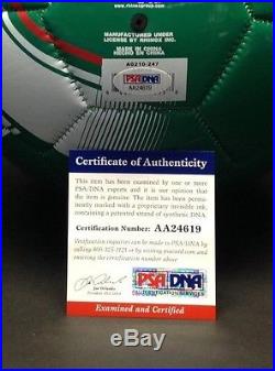 Javier Chicharito Hernandez Signed Mexico Soccer Ball PSA/DNA Cert #AA24619