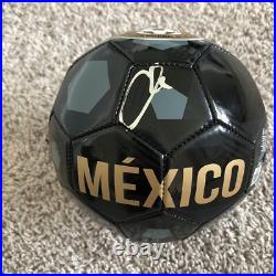 Javier Hernandez Chicharito SIGNED Mexico National Soccer Ball Size 2 COA