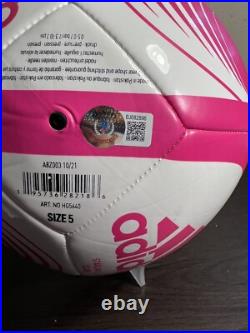 Javier Hernandez Chicharito Signed Soccer Ball Madrid Mexico BECKETT BJ082896