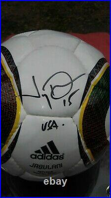 Jay Demerit Autographed FIFA 2010 Jabulani Soccer Ball