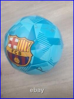 Joan Laporta Signed Barcelona Soccer Ball