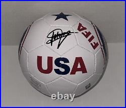 Johnny Cardoso Signed Team USA Logo Soccer Ball Autographed Jsa Coa