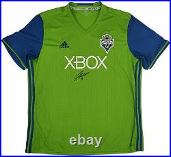 Jordan Morris signed Seattle Sounders FC soccer jersey COA proof autographed