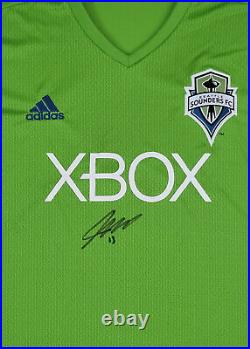 Jordan Morris signed Seattle Sounders FC soccer jersey COA proof autographed