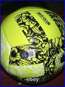 Jordi Alba Signed Official MLS Soccer Ball Inter Miami FC Barcelona Beckett