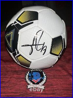 Jordi Alba Signed Soccer Ball Barcelona Inter-Miami Star Beckett #2