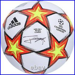 Jorginho Autographed Adidas 2022 UEFA Champions League Soccer Ball