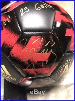 Josef Martinez Signed / Autographed Atlanta United Soccer Ball With Inscription