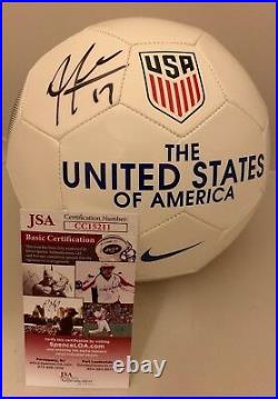 Jozy Altidore signed White Nike Team USA Soccer Ball autographed Toronto FC JSA