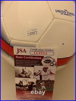 Jozy Altidore signed White Nike Team USA Soccer Ball autographed Toronto FC JSA