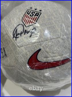 Jsa Autographed Alex Morgan Nike USA Soccerball One Nation On Team
