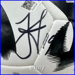 Julián Alvarez Signed Adidas Tiro Club Soccer Ball / JSA Authenticated