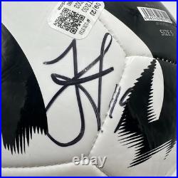 Julián Alvarez Signed Adidas Tiro Club Soccer Ball / JSA Authenticated