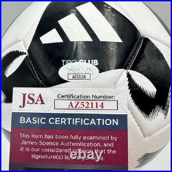 Julián Alvarez Signed Adidas Tiro Club Soccer Ball / JSA Authenticated