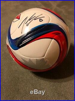 Julie Johnston Ertz Autographed / Signed Soccer Ball