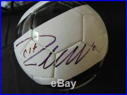 Juventus Cristiano Ronaldo Hand Signed Nike Soccer Ball Global Authentics COA