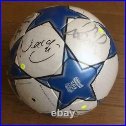 Juventus Japan Tour 2005 Match Ball Signed Euro Sport Autograph Soccer FIFA