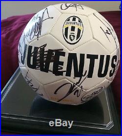 Juventus signed soccer ball COA includes ANDREA PIRLO AUTHENTIC