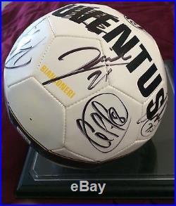 Juventus signed soccer ball COA includes ANDREA PIRLO AUTHENTIC