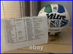 Kansas City Wizards Signed Soccer Ball from Players 1999 Roster