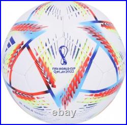 Karim Benzema France Autographed 2022 FIFA World Cup Adidas Soccer Ball Karim Benzema France Autographed 2022 FIFA World Cup Adidas Soccer Ball