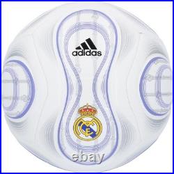 Karim Benzema Real Madrid Autographed White and Purple Adidas Soccer Ball