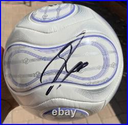 Karim Benzema Signed Real Madrid Soccer Ball With Proof