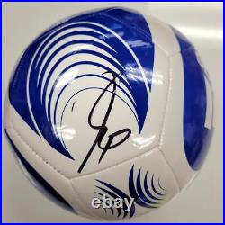 Karim Benzema signed Adidas Soccer Ball Real Madrid autograph (B) Beckett BAS