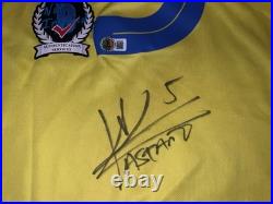 Kevin Castano Signed Columbia Soccer Jersey Legend Superstar Beckett