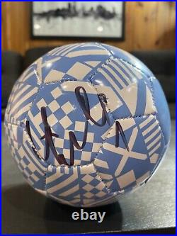 Kyle Walker Signed Soccer Ball Manchester City Mini Ball Mcfc Jsa Coa #2 Auto Kw