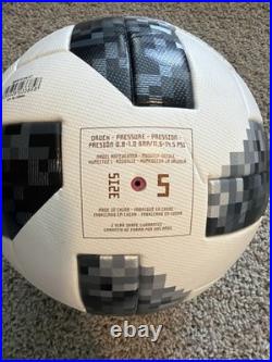 Kylian Mbappe 2018 FIFA World Cup Signed Soccer Ball COA Certificate of Auth