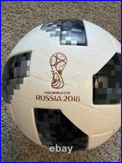 Kylian Mbappe 2018 FIFA World Cup Signed Soccer Ball COA Certificate of Auth