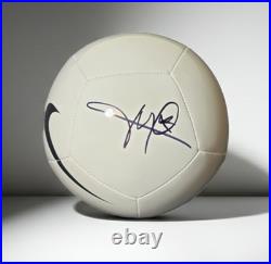 Kylian Mbappe Real Madrid Autographed Nike Soccer Ball coa