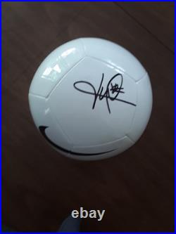 Kylian Mbappe Real Madrid Autographed Nike Soccer Ball withcoa