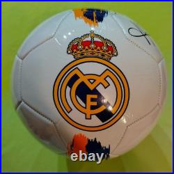 Kylian Mbappe Signed Autographed FC Real Madrid Soccer Ball Original With COA
