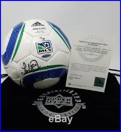 LANDON DONOVAN Autographed MLS Adidas Soccer Ball UDA LE 1/10
