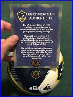 LA Galaxy Authentic Autographed Soccer Ball, Giovani Dos Santos, Brand New