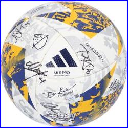 LA Galaxy Signed Match-Used KCC Soccer Ball from 2023 MLS Season with22 Signatures