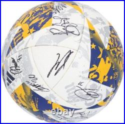 LA Galaxy Signed Match-Used KCC Soccer Ball from 2023 MLS Season with22 Signatures