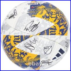 LA Galaxy Signed Match-Used KCC Soccer Ball from 2023 MLS Season with22 Signatures