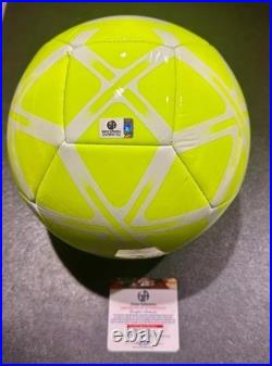 LIONEL LEO MESSI SIGNED Soccer Ball with COA Miami Barca Argentina Autographed