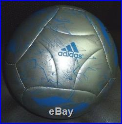 Lionel Messi Hand Signed Adida Messi Logo Soccer Ball