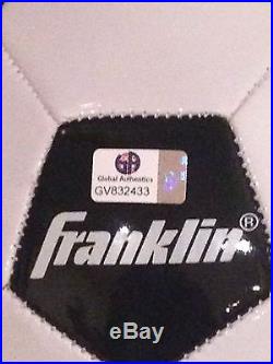LIONEL MESSI Signed Franklin Soccer Ball GA GAI Coa Global Authentics Auto 433
