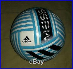 LIONEL MESSI hand signed autographed MESSI Adidas Ball COA Argentina Barcelona