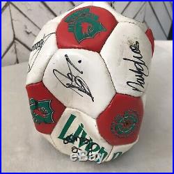 LIVERPOOL FC 1980s 80s Signed Players Autographed Football Soccer Ball Genuine
